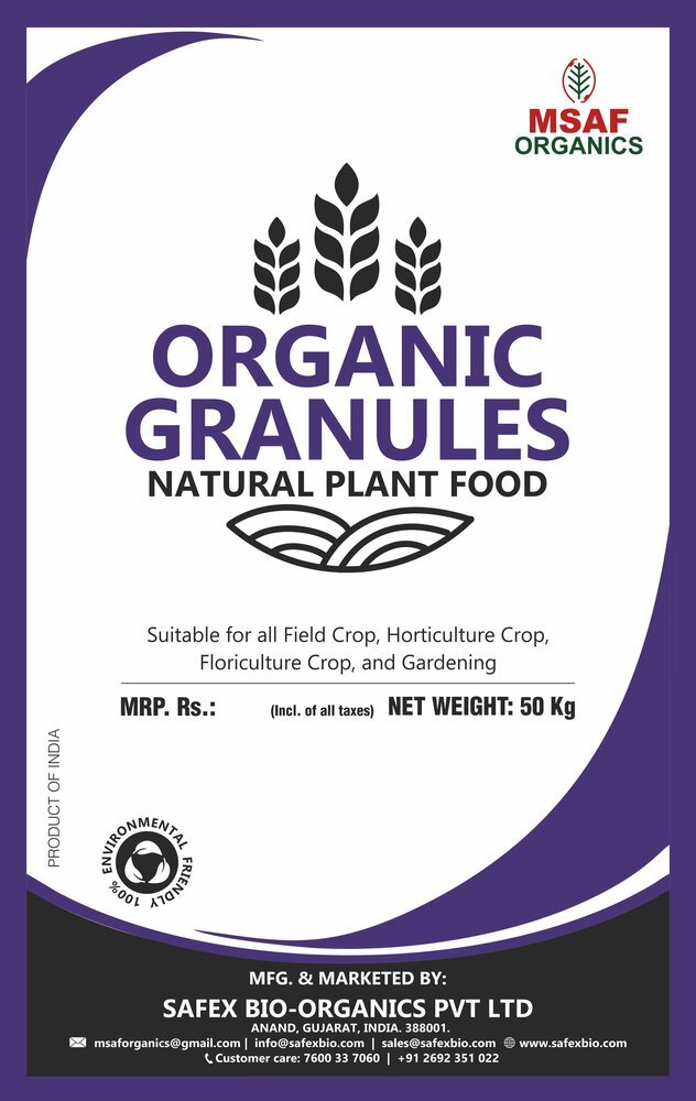 MSAF Organics Organic Granules